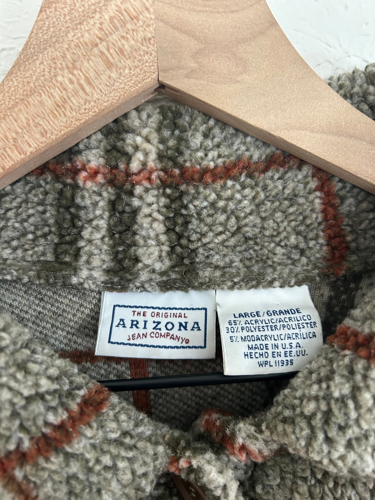 Vintage Arizona Jean Company Plaid Jacket (L)