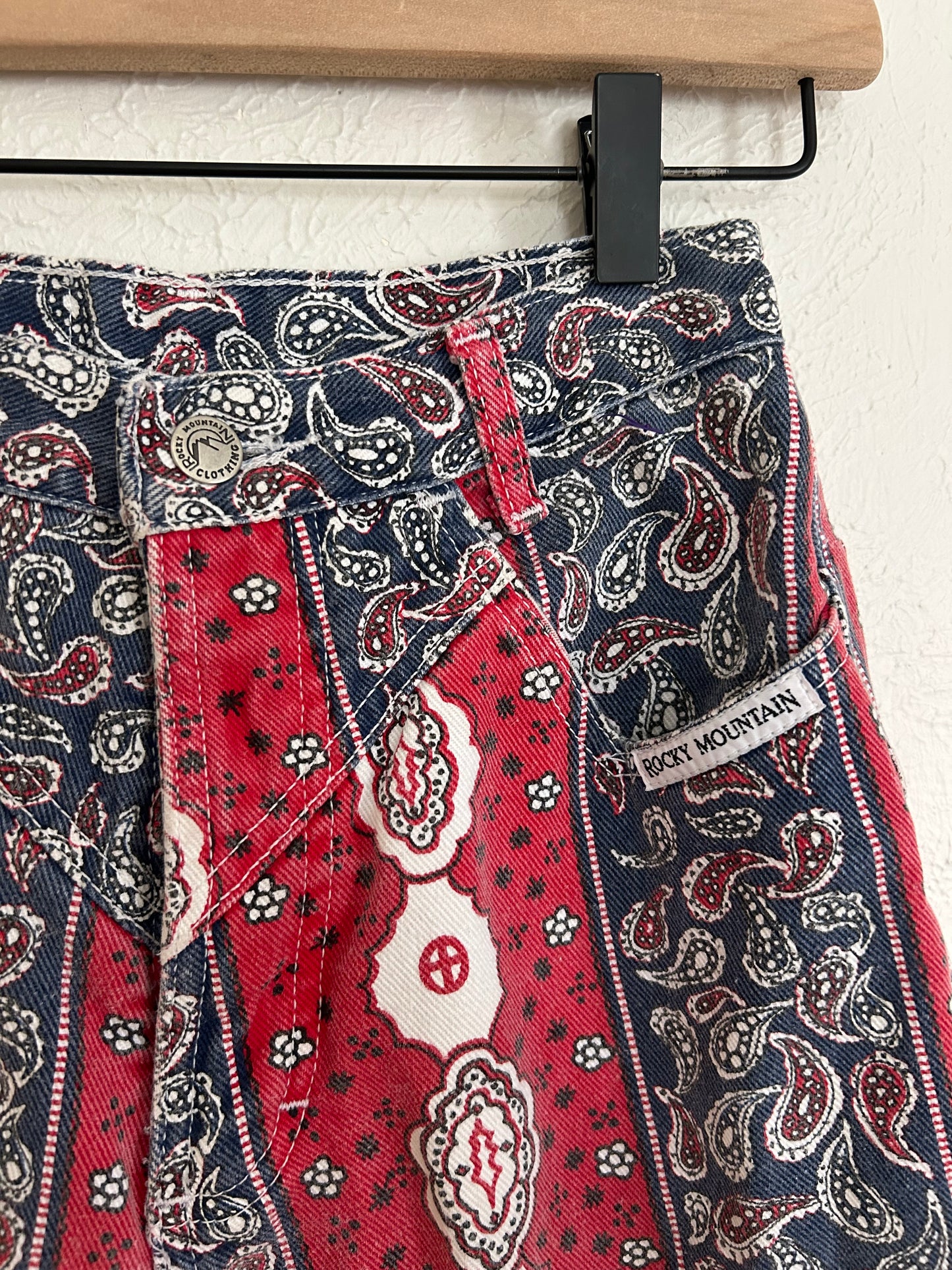 Rockies Vintage Bandana Print Jeans (0/2)