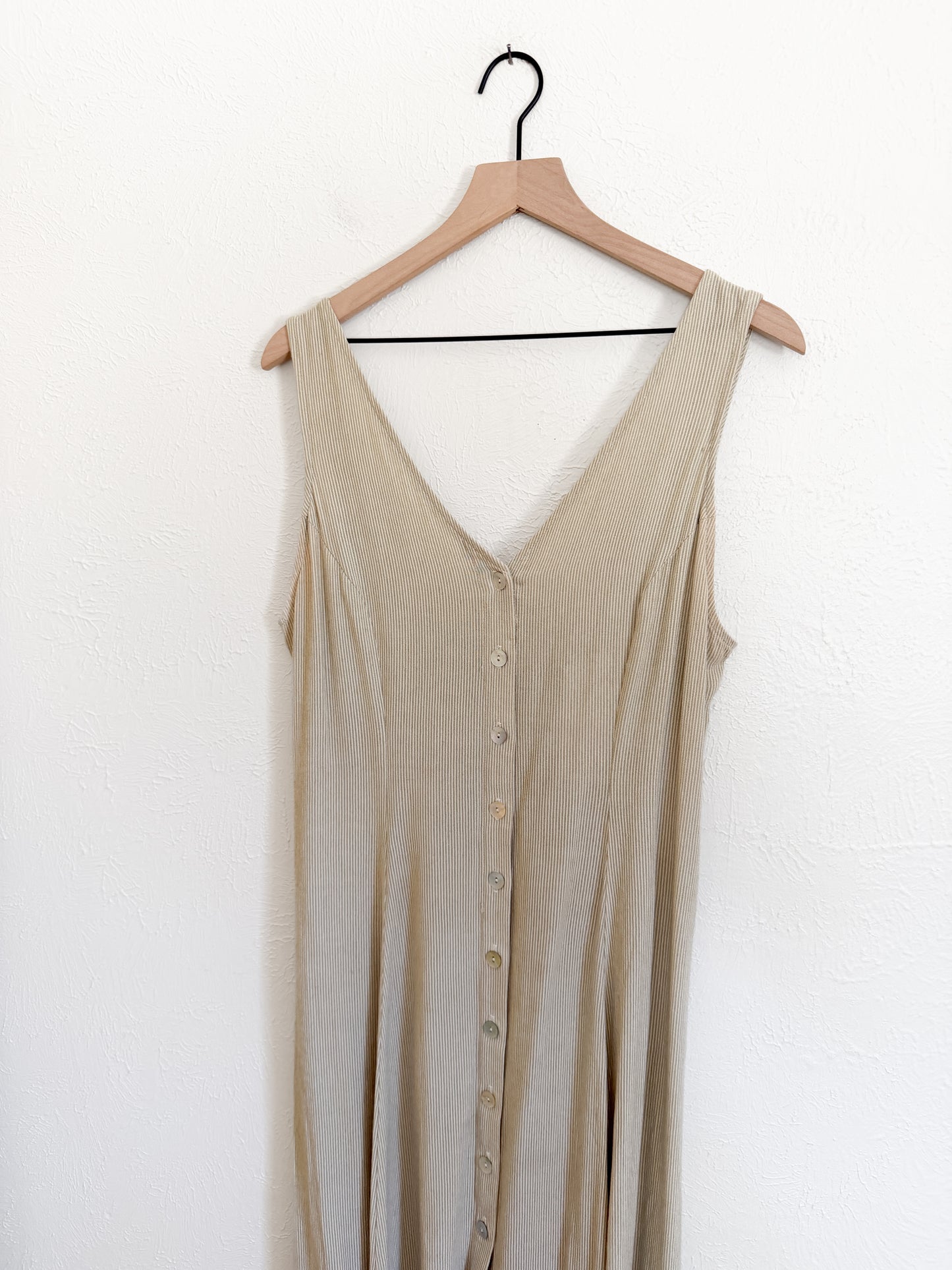 Vintage Striped Dress (XL)