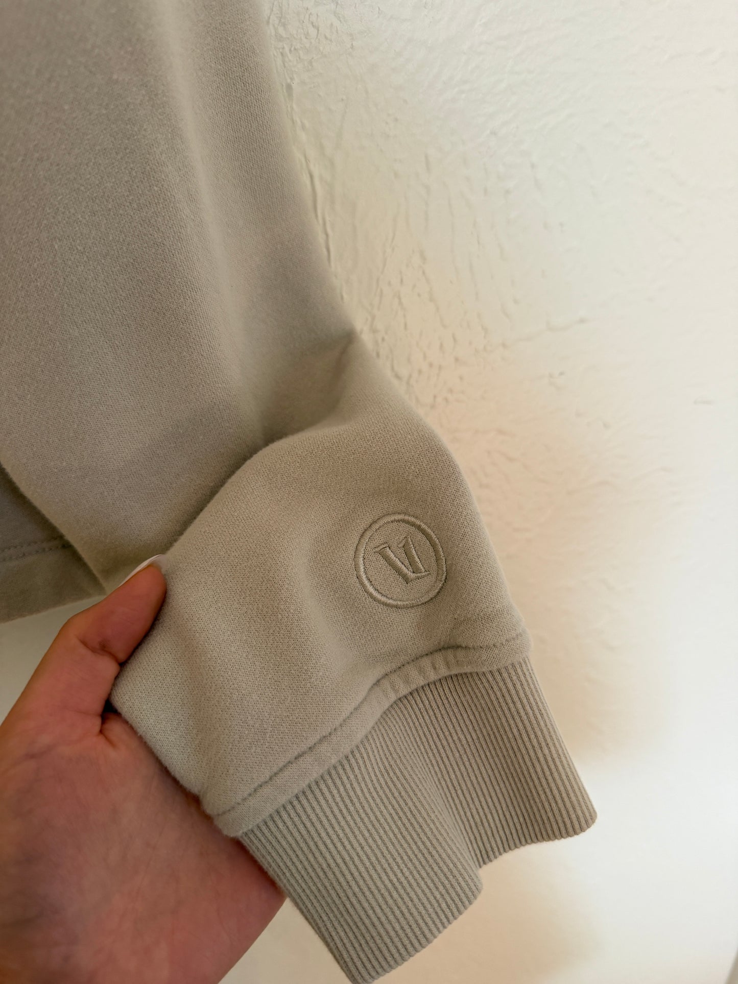 Vuori Sedona Light Grey Pullover (S)