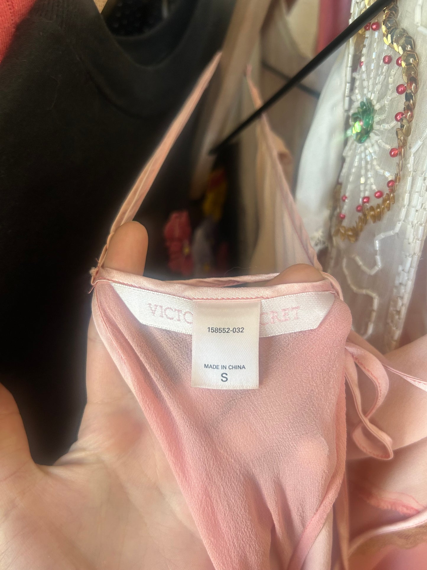 Rare Vintage Y2K Victoria’s Secret Pink Slip Dress (S)