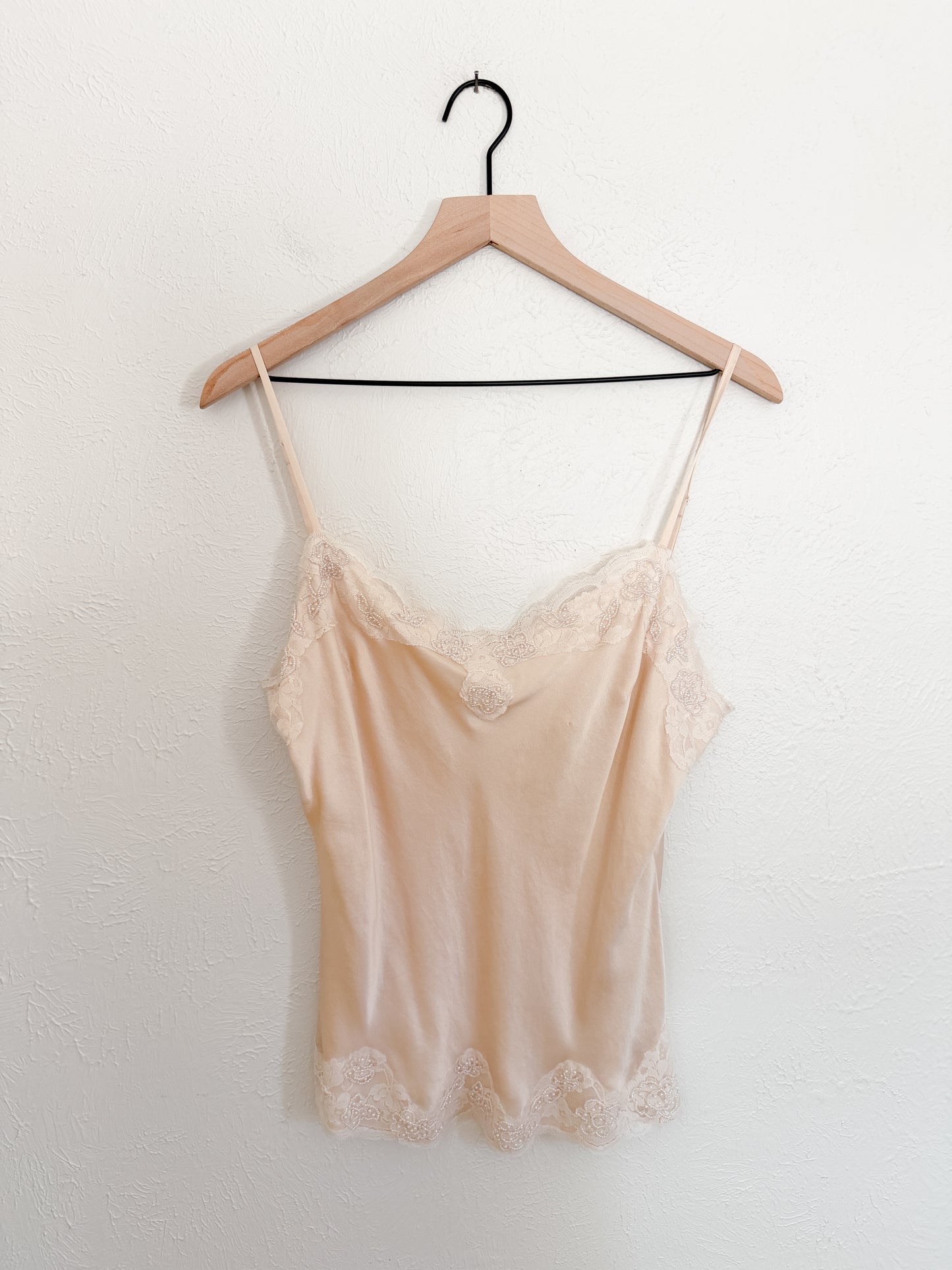 Light Pink Beaded Tank (XL)