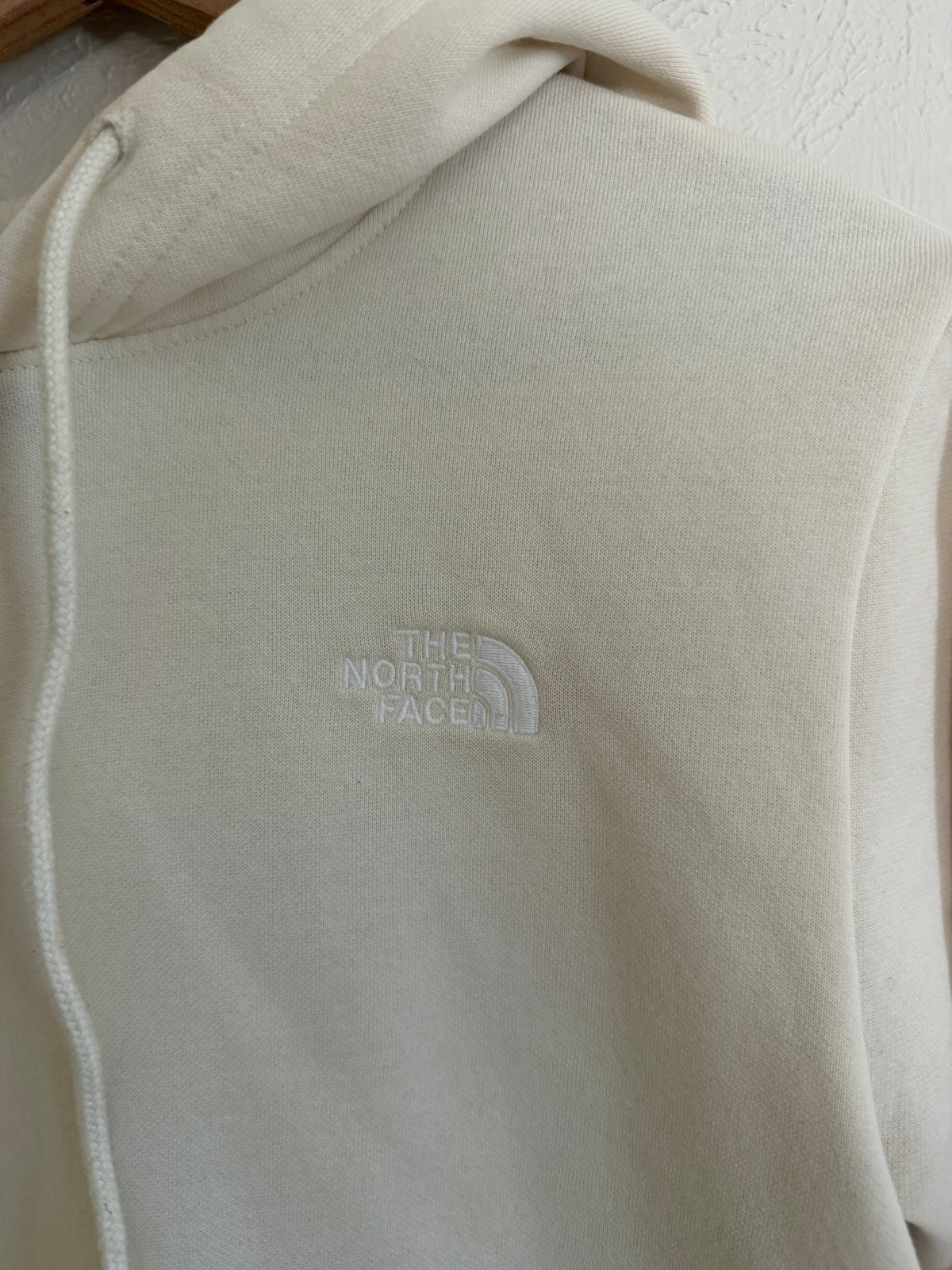 The North Face Cream Hoodie (XS/S)