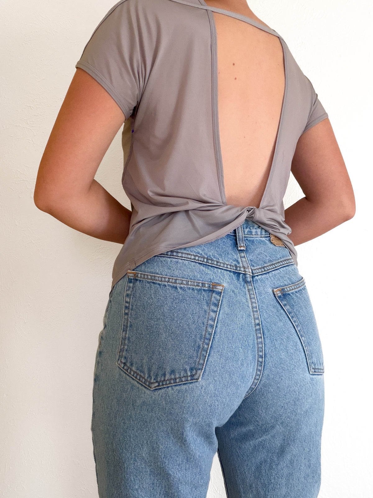 Lululemon Grey Twist Light Weight Shirt (S)