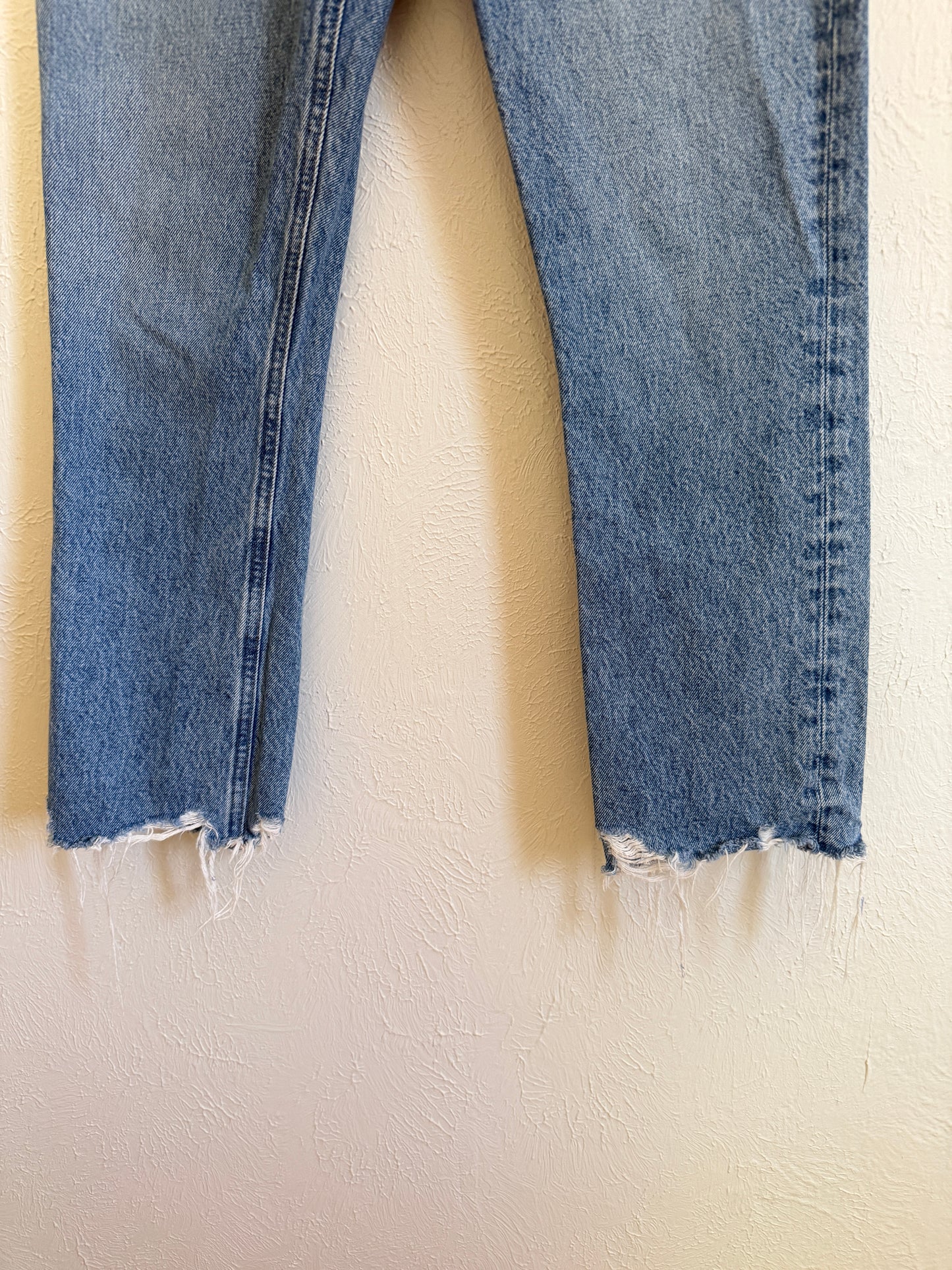Agolde Riley High Rise Straight Jeans (2)