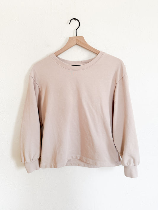 Patagonia Light Pink Organic Cotton Crewneck (S)