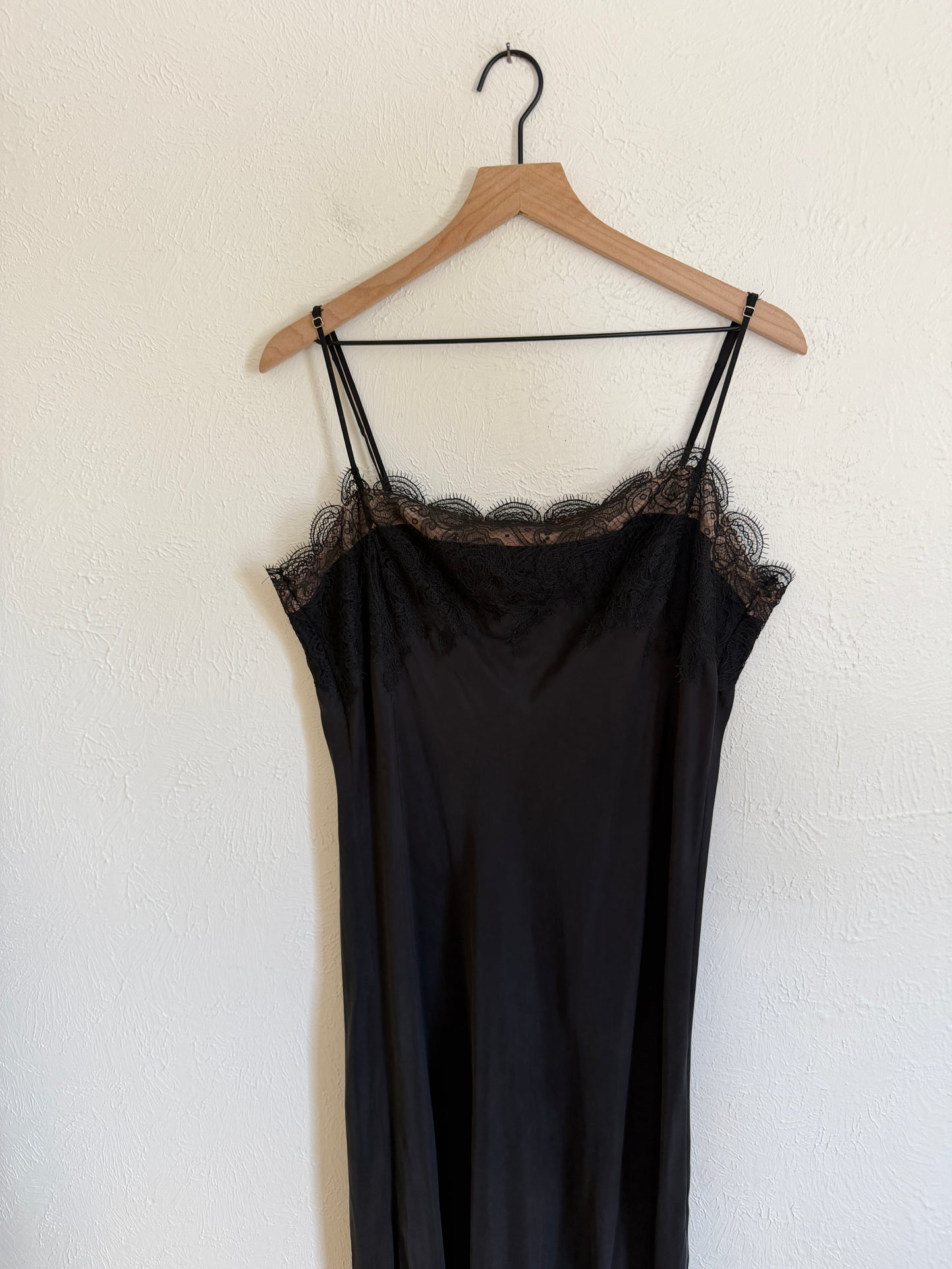 NWT DISSH Mina Black Lace Maxi Dress (XL)