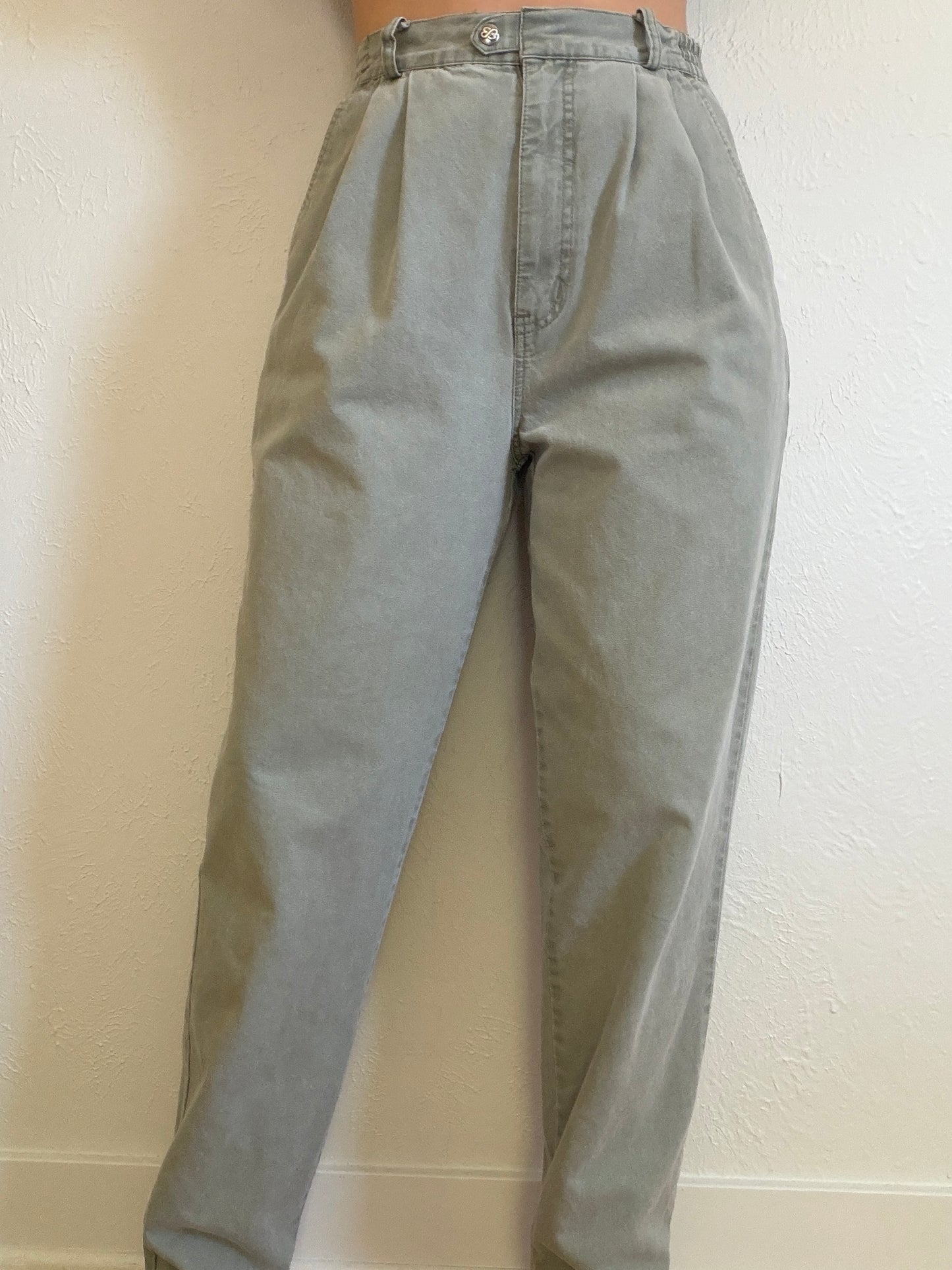 Eddie Bauer Vintage Green High Waisted Pants (8)