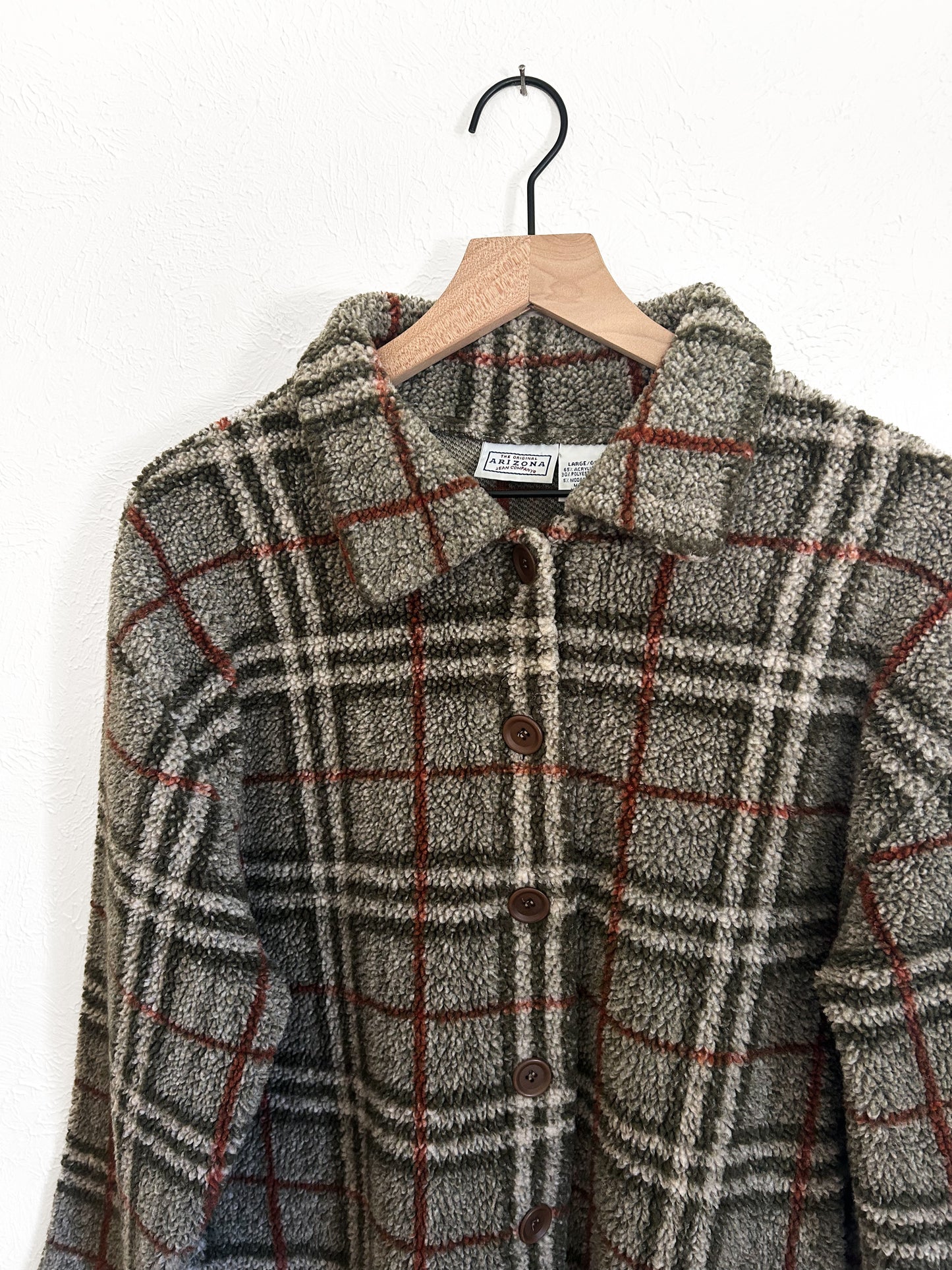 Vintage Arizona Jean Company Plaid Jacket (L)