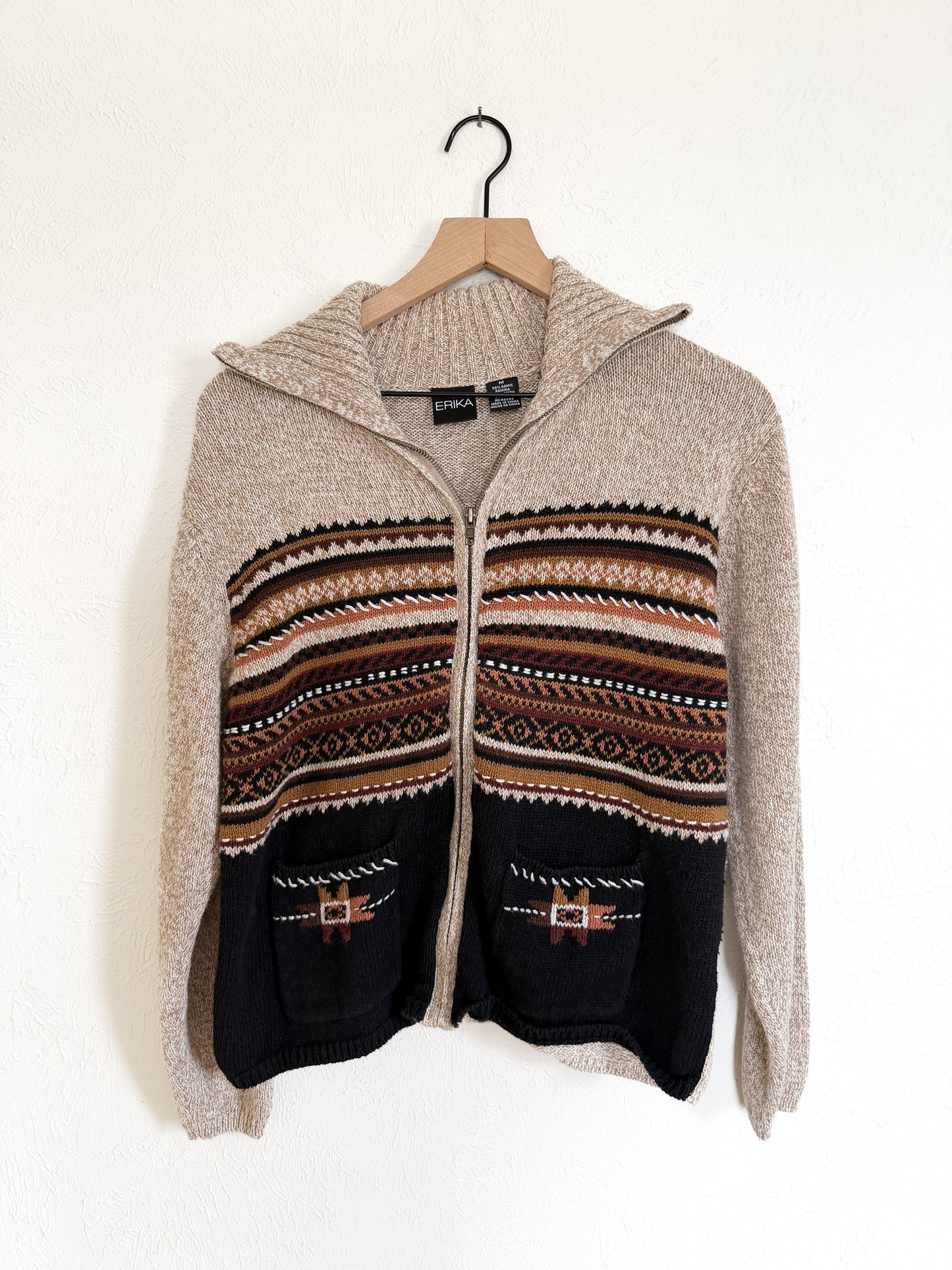 Erika Vintage Zip Up M)