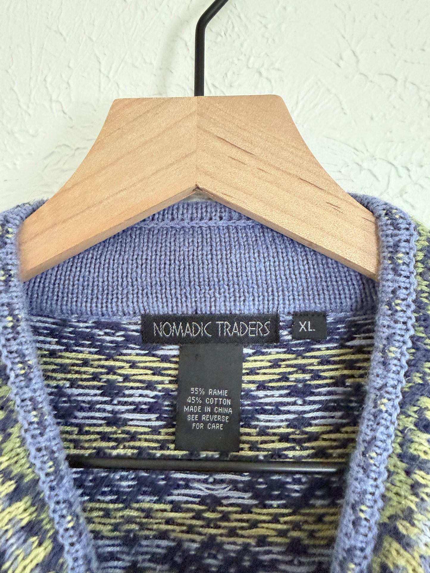 Nomadic Traders Nordic Vintage Zip Up (L)