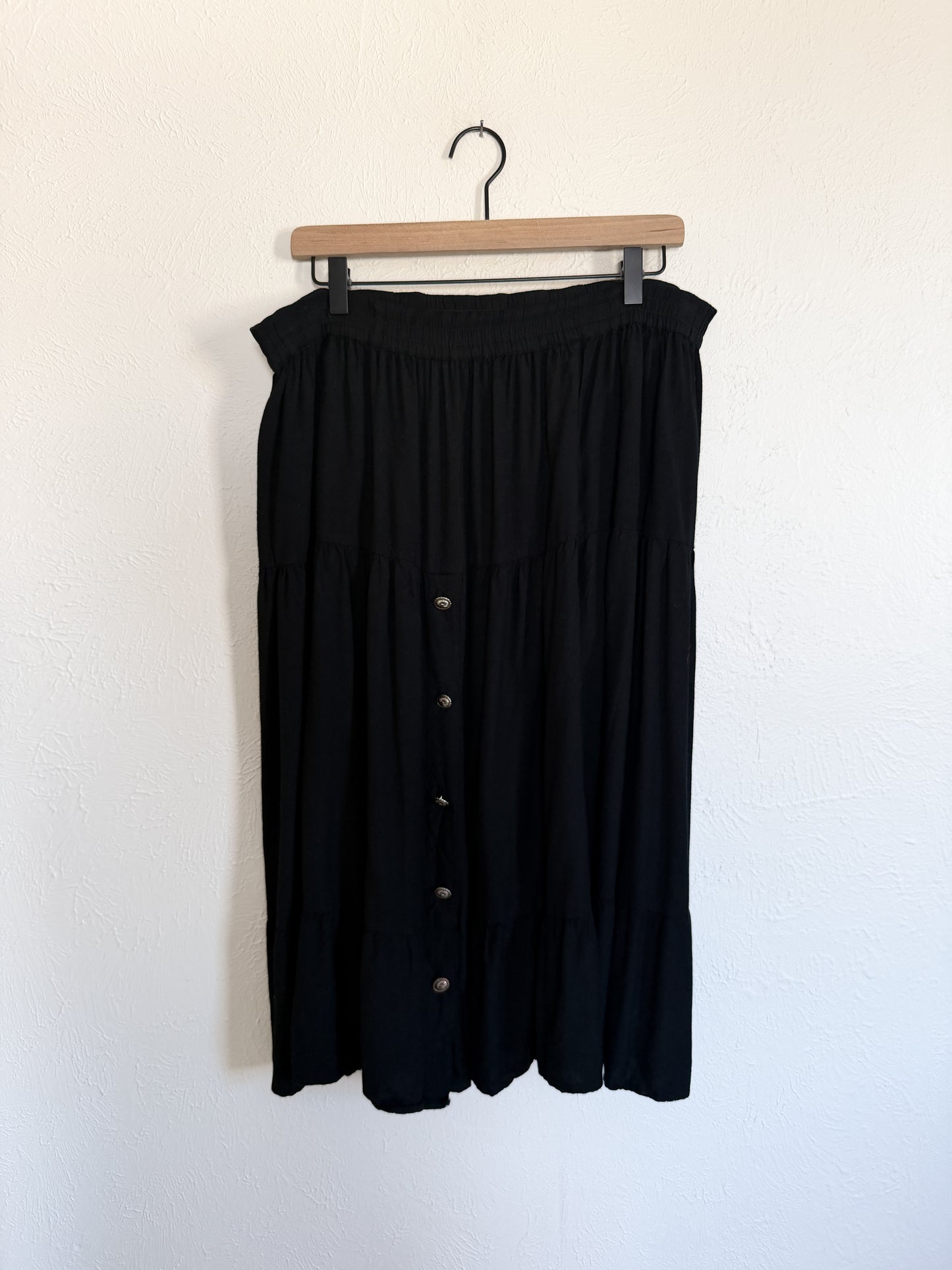Vintage Western Tiered Skirt (M/L)