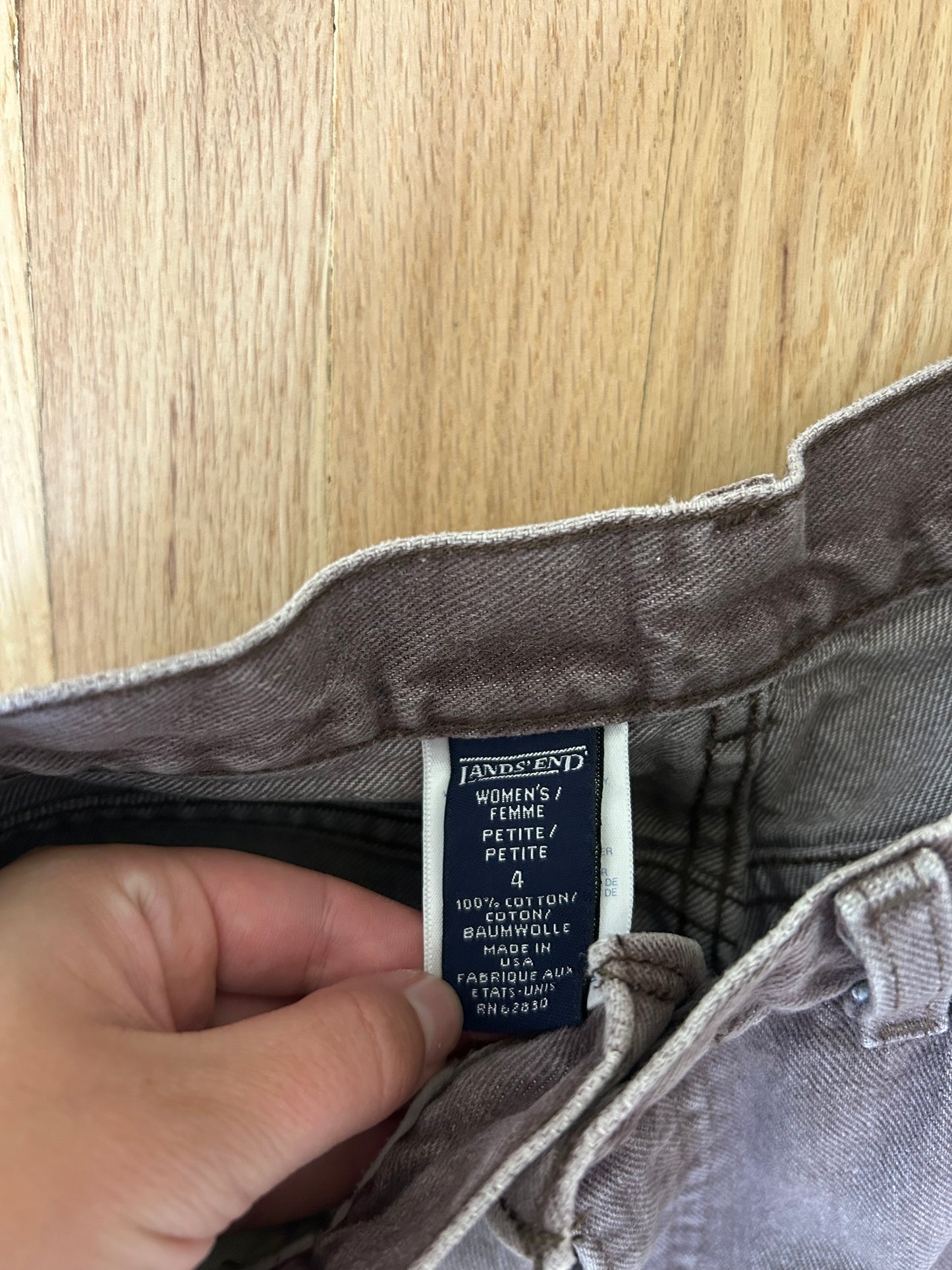 Lands End Purple Vintage Jeans (2)