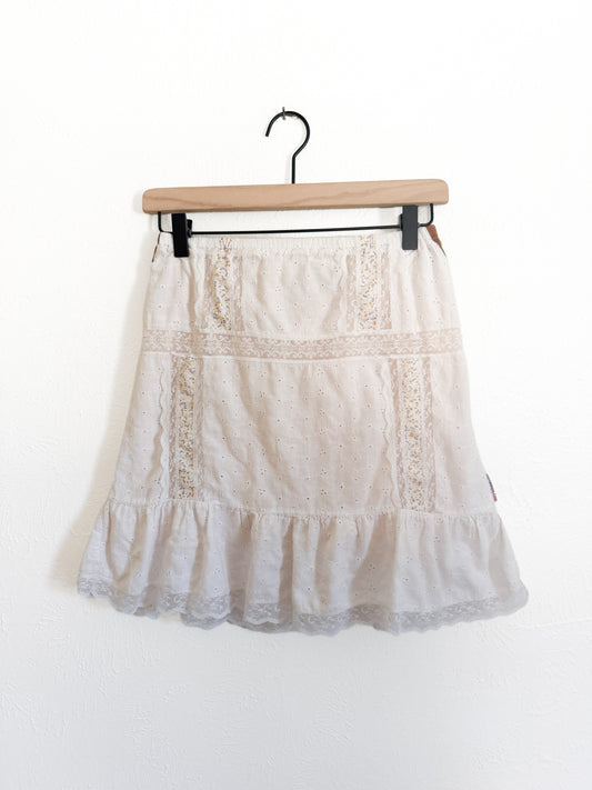 Mary Kate & Ashley Vintage Y2K Tiered Ruffle Skirt (6)
