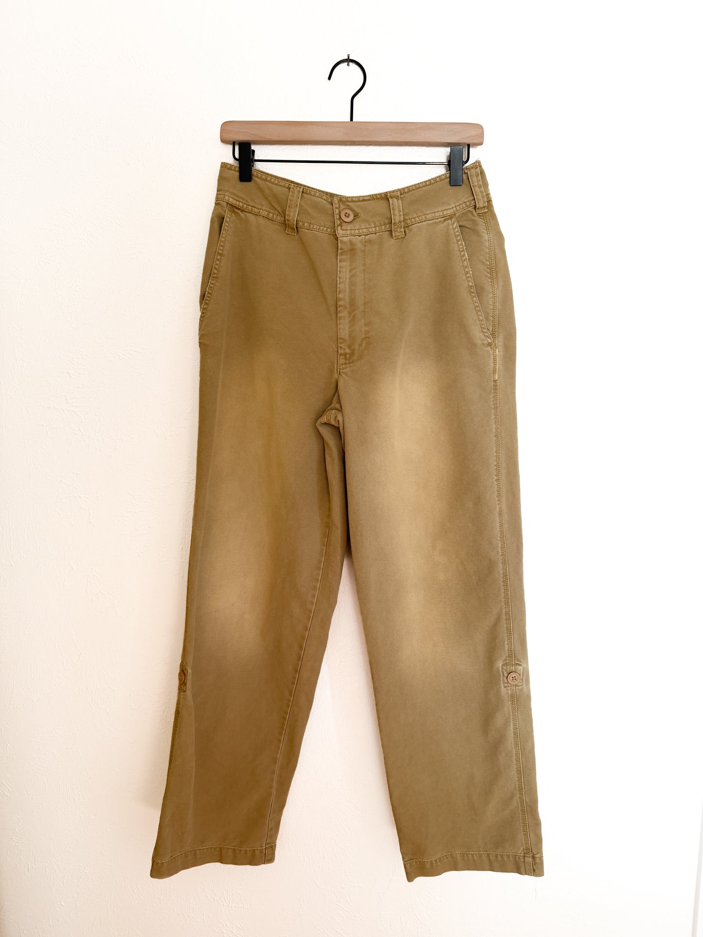 Free People Tan Work Pants (4/6)