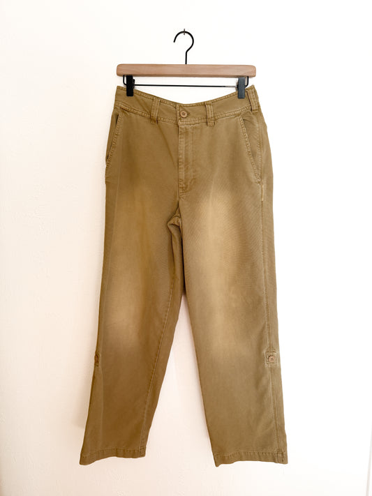 Free People Tan Work Pants (4/6)