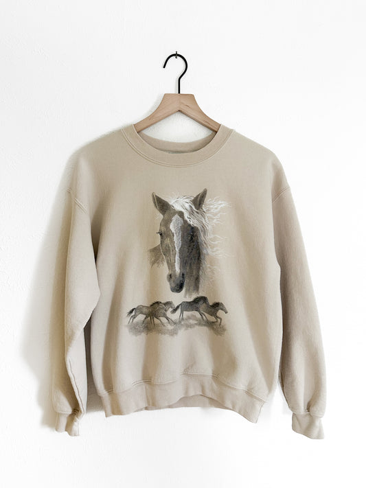 Horse Crewneck (M)