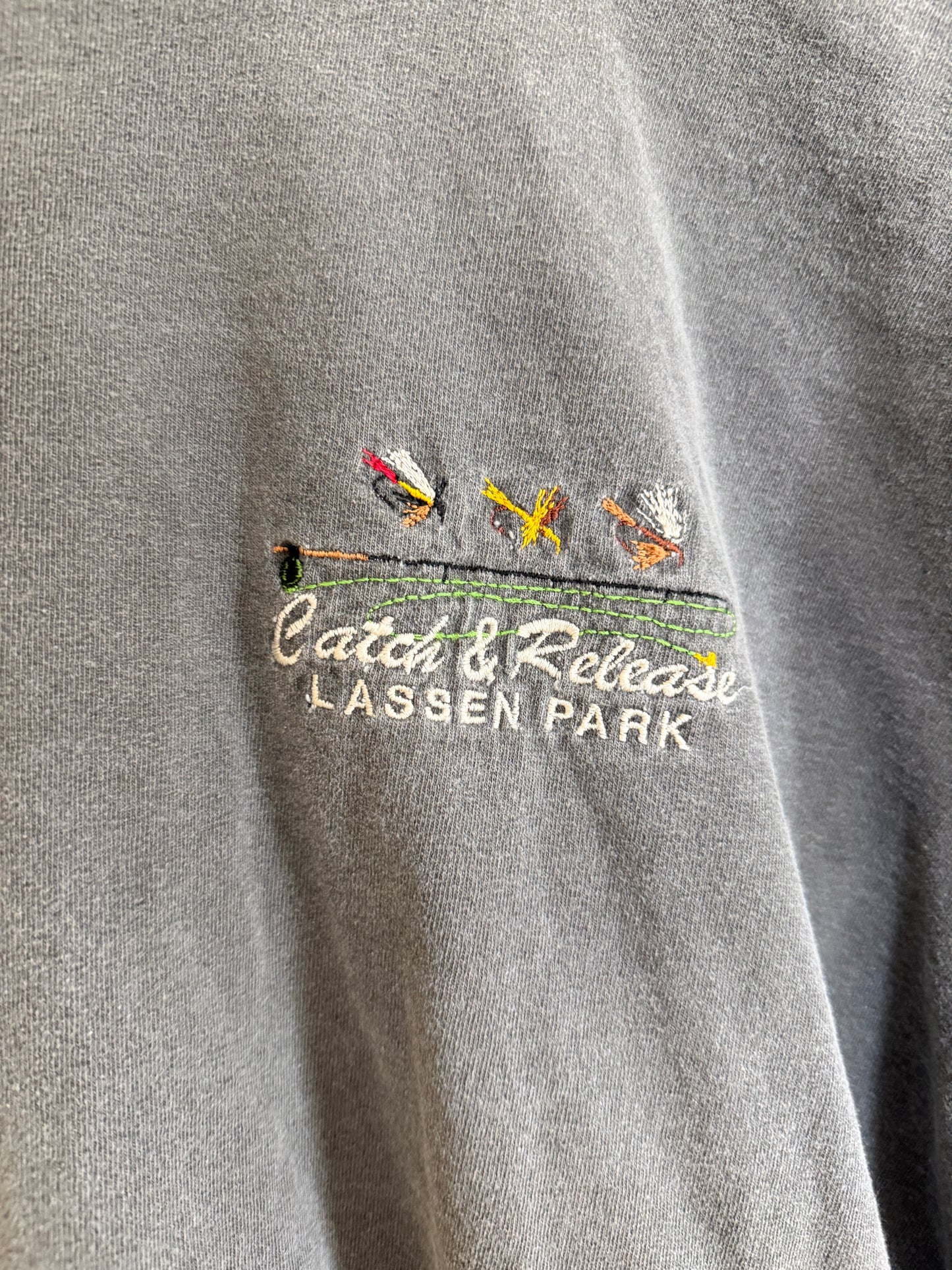 Catch & Release Lassen Park Embroidered T-Shirt (XXL)