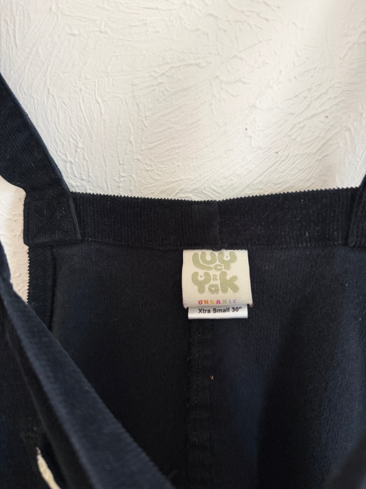 Lucy & Yak Organic Cotton Corduroy Overalls (XS/S)