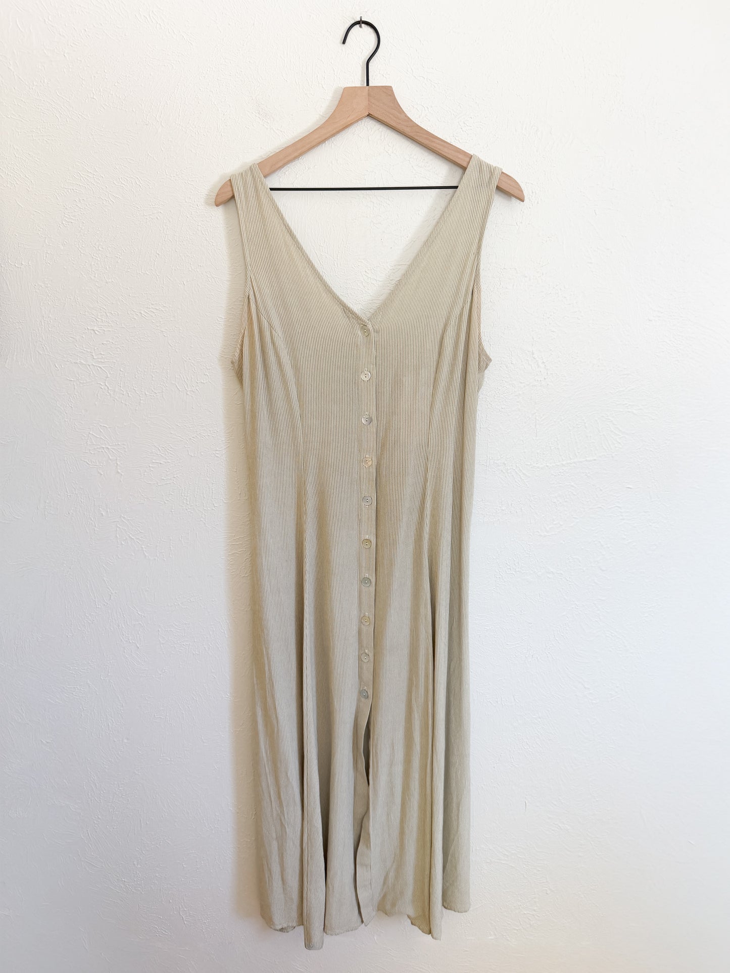 Vintage Striped Dress (XL)