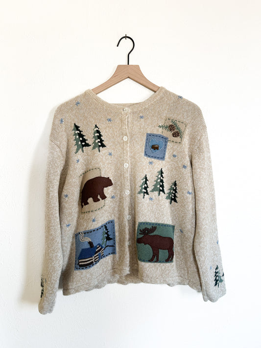 Christopher & Banks Outdoor Cardigan (L)