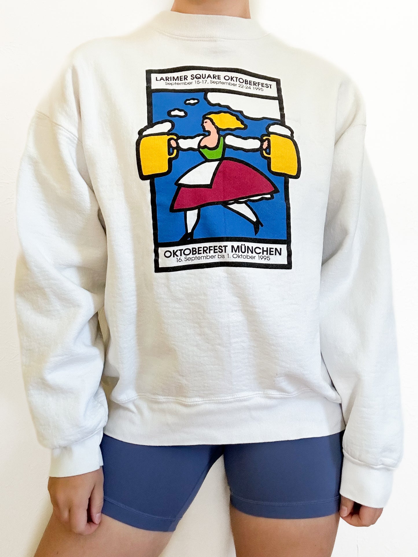 Larimer Square Denver Oktoberfest 1995 Crewneck (L)