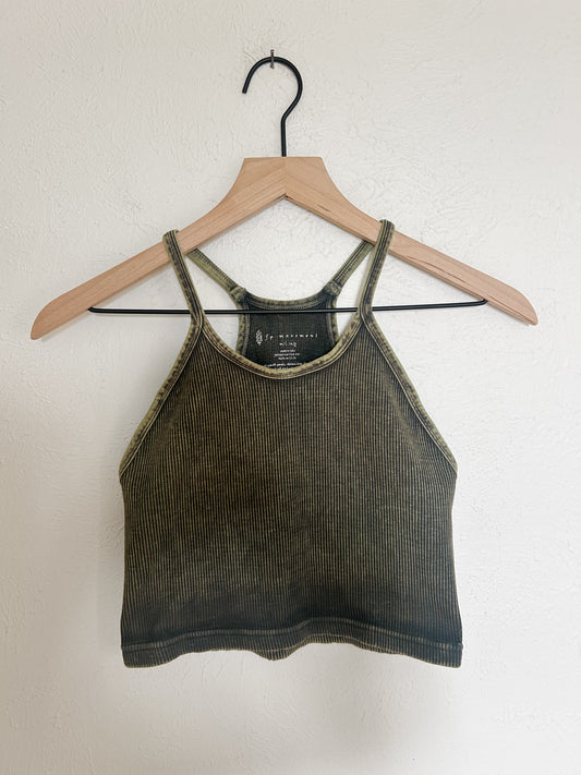 Free People Movement Green Tank (M)