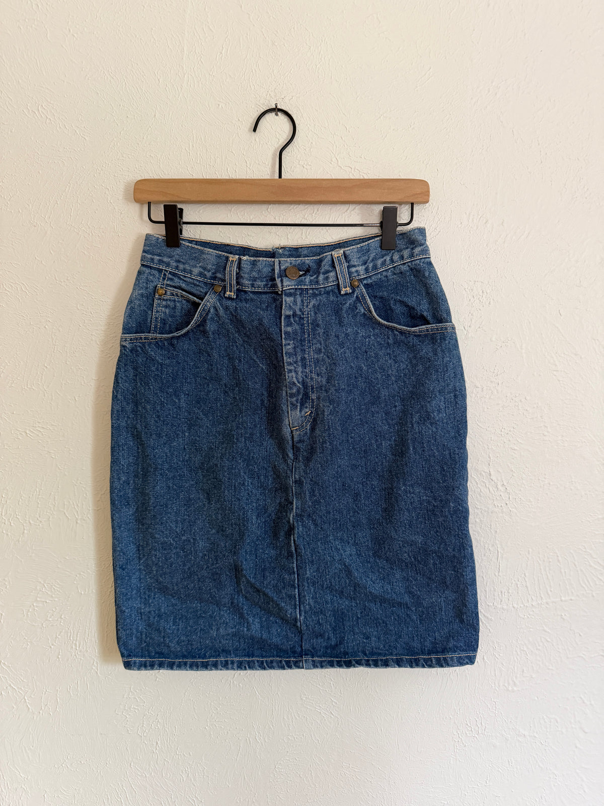 Levi’s Vintage 70’s White Tag Denim Skirt (6)