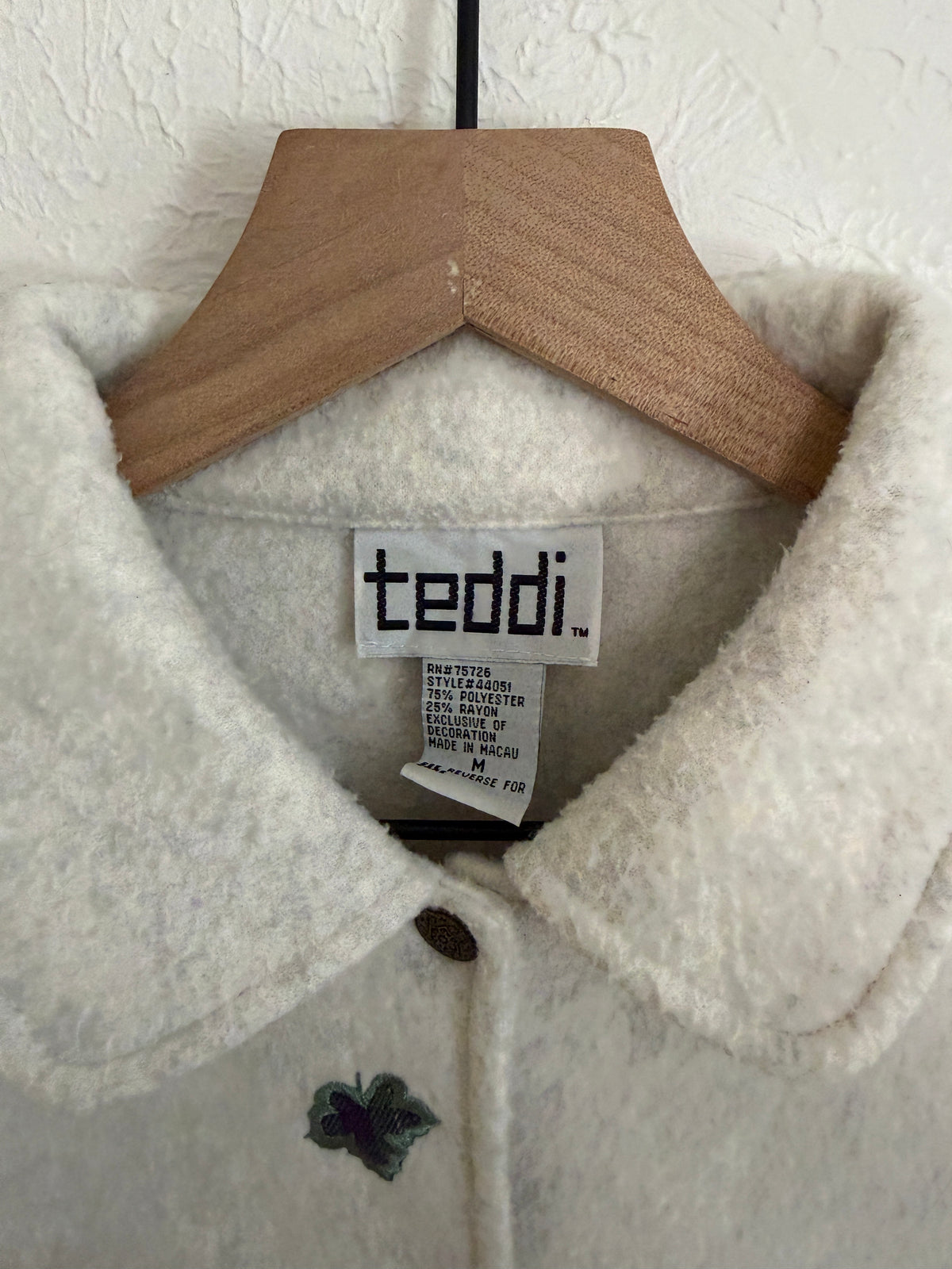 Teddi Vintage Fall Jacket (M)