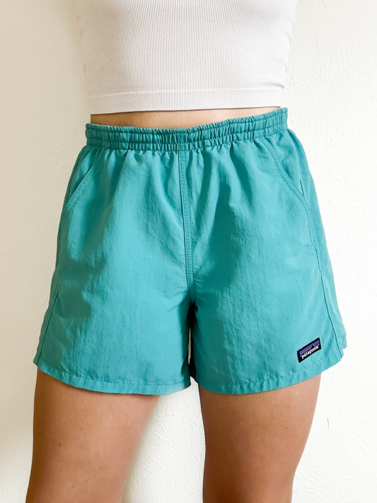 Patagonia Teal Baggies Shorts (S)