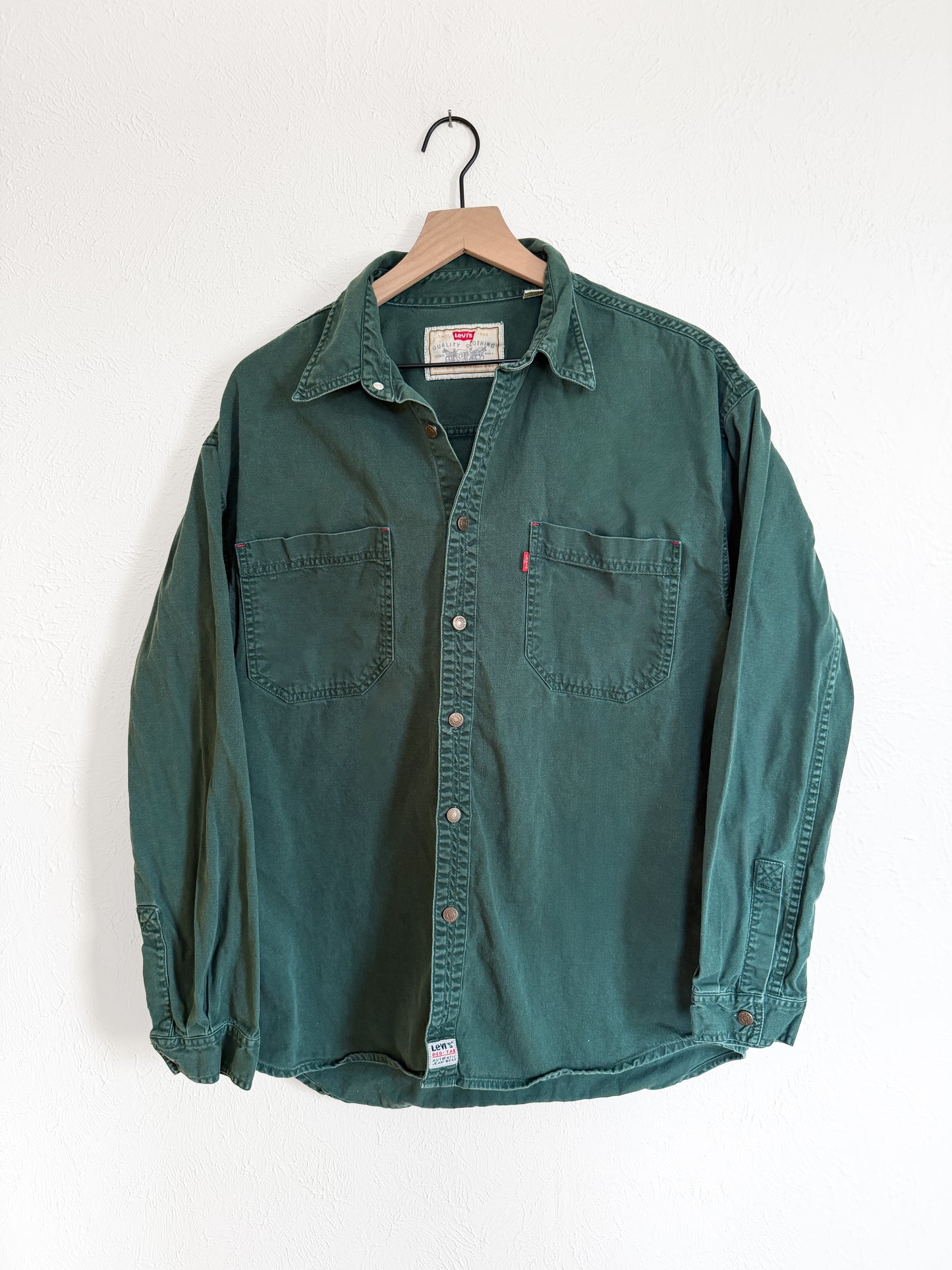 Levi’s Green Vintage Button Up Shirt (L)