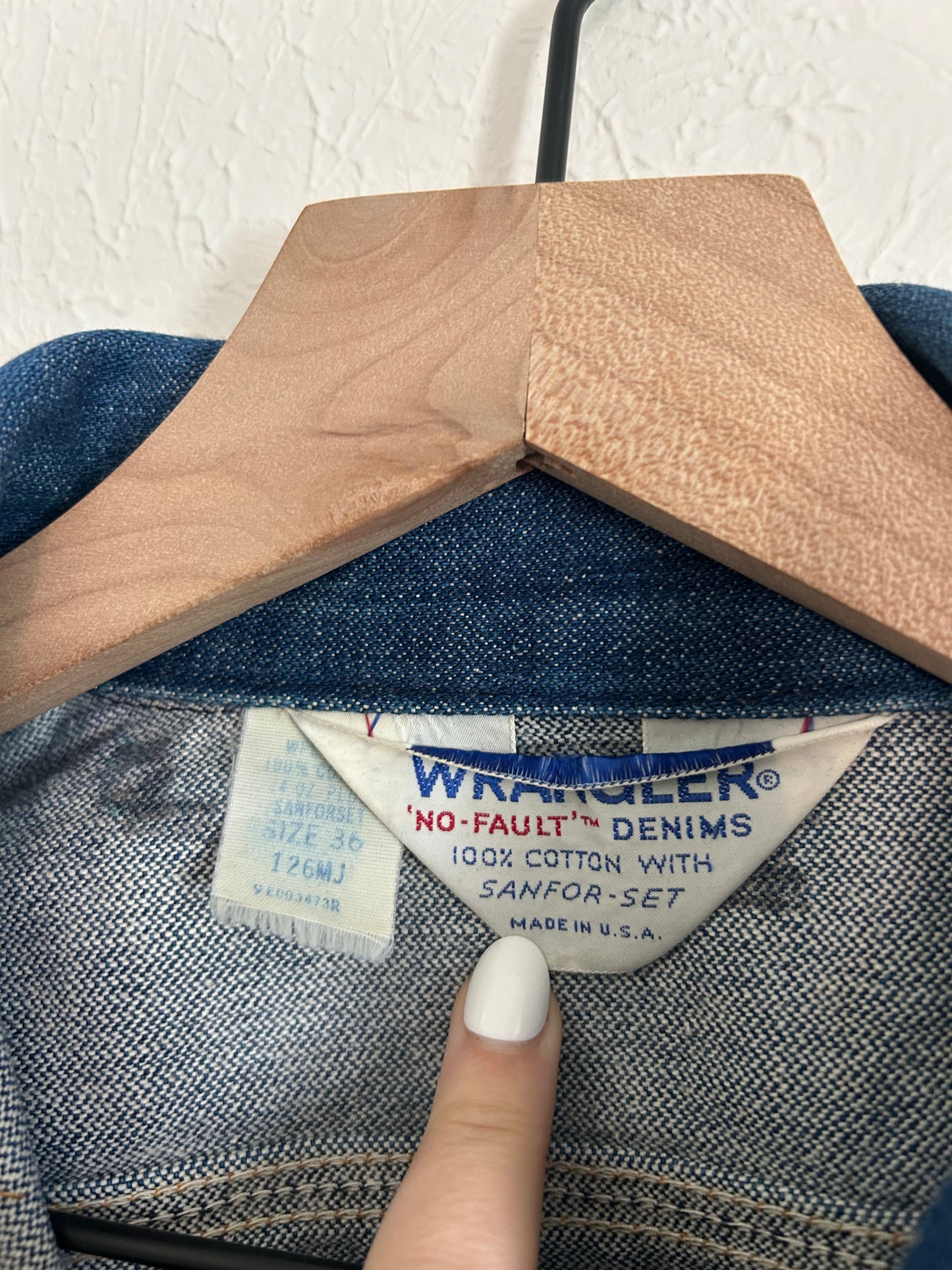 70’s Vintage Wrangler Denim Jacket (S)