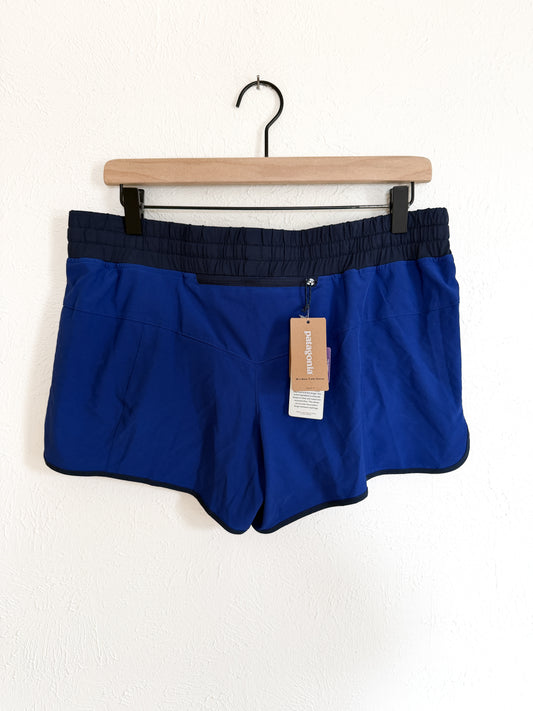 NWT Patagonia Nine Trails Blue Shorts (M)