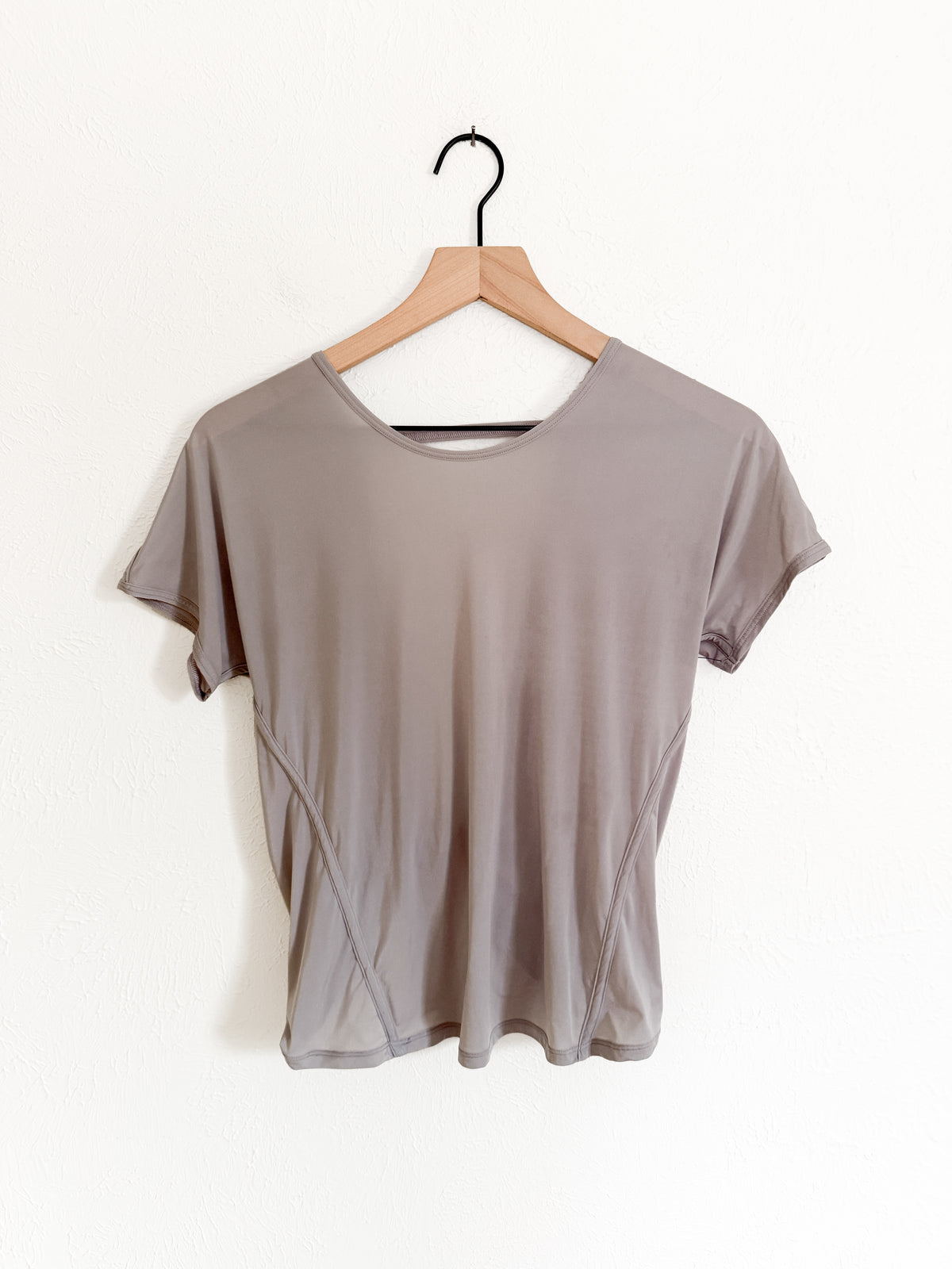 Lululemon Grey Twist Light Weight Shirt (S)