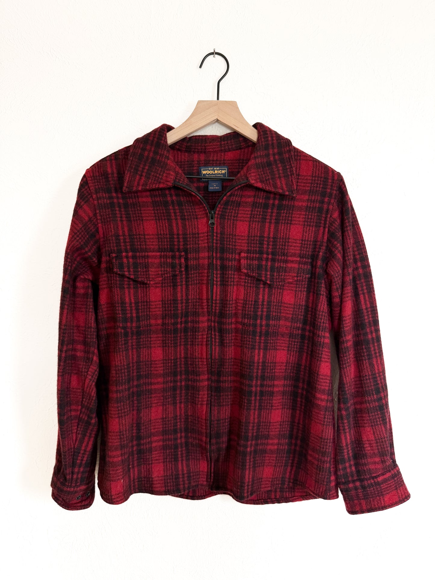 Woolrich Red Plaid Jacket (M)