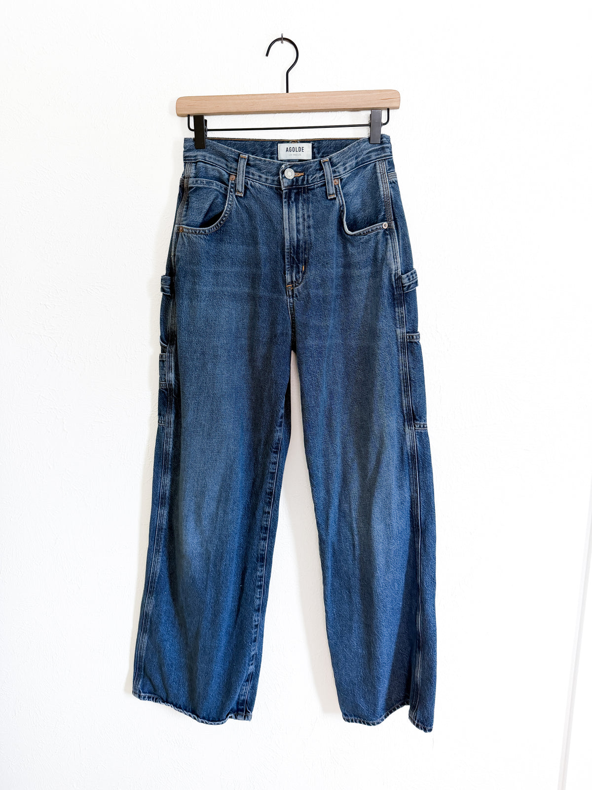 Agolde ‘Magda’ Carpenter Jeans (2)