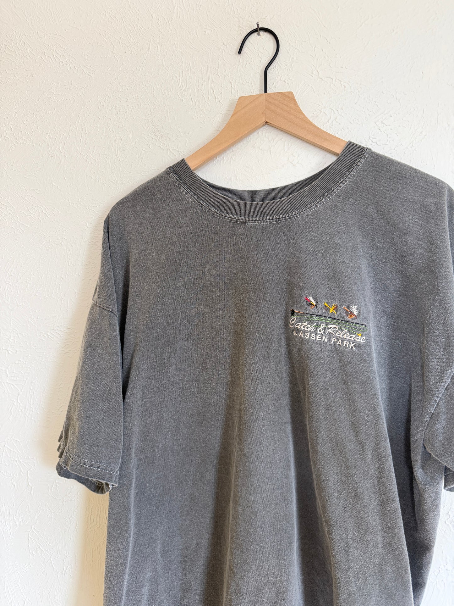 Catch & Release Lassen Park Embroidered T-Shirt (XXL)