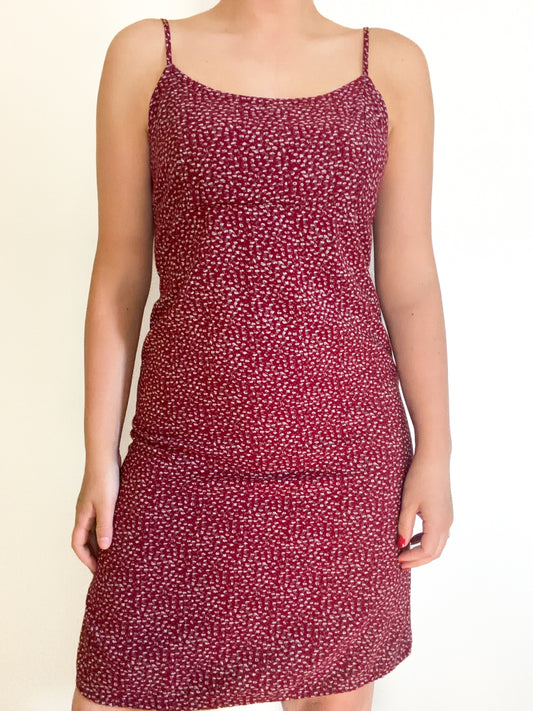 Brandy Melville Red Floral Dress (S)