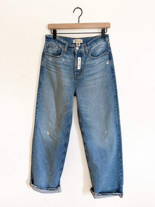 NEW Madewell Low Slung Baggy Jeans (6)
