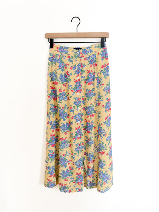 GAP Vintage Floral Skirt (6)
