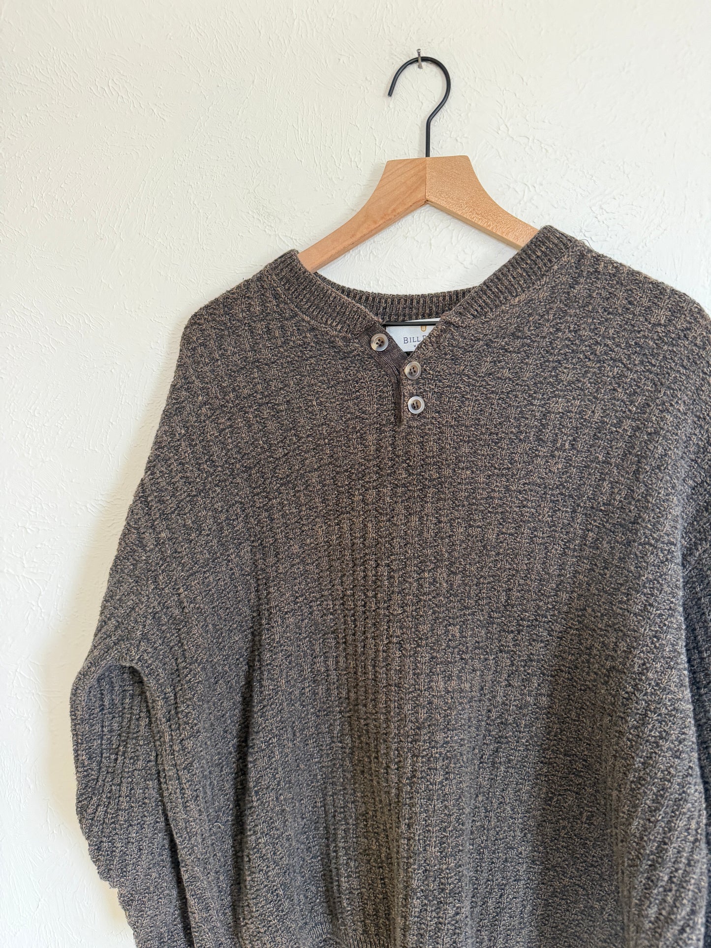 Bill Blass Brown Vintage Sweater (XL)