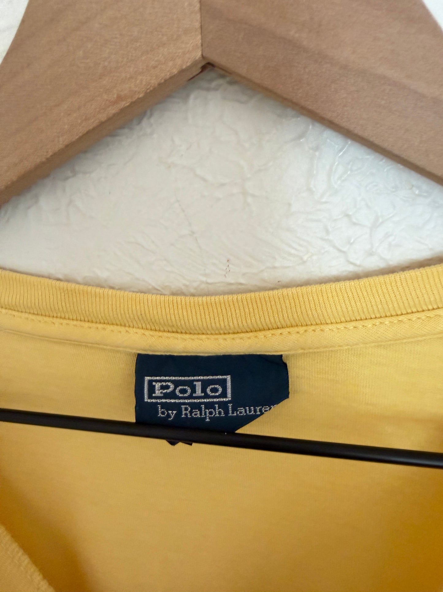 Ralph Lauren Polo Yellow T-Shirt (L)