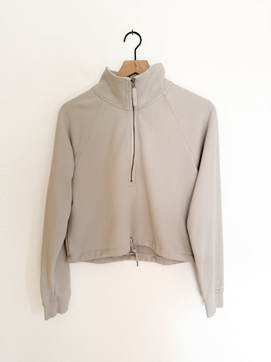Vuori Sedona Light Grey Pullover (S)