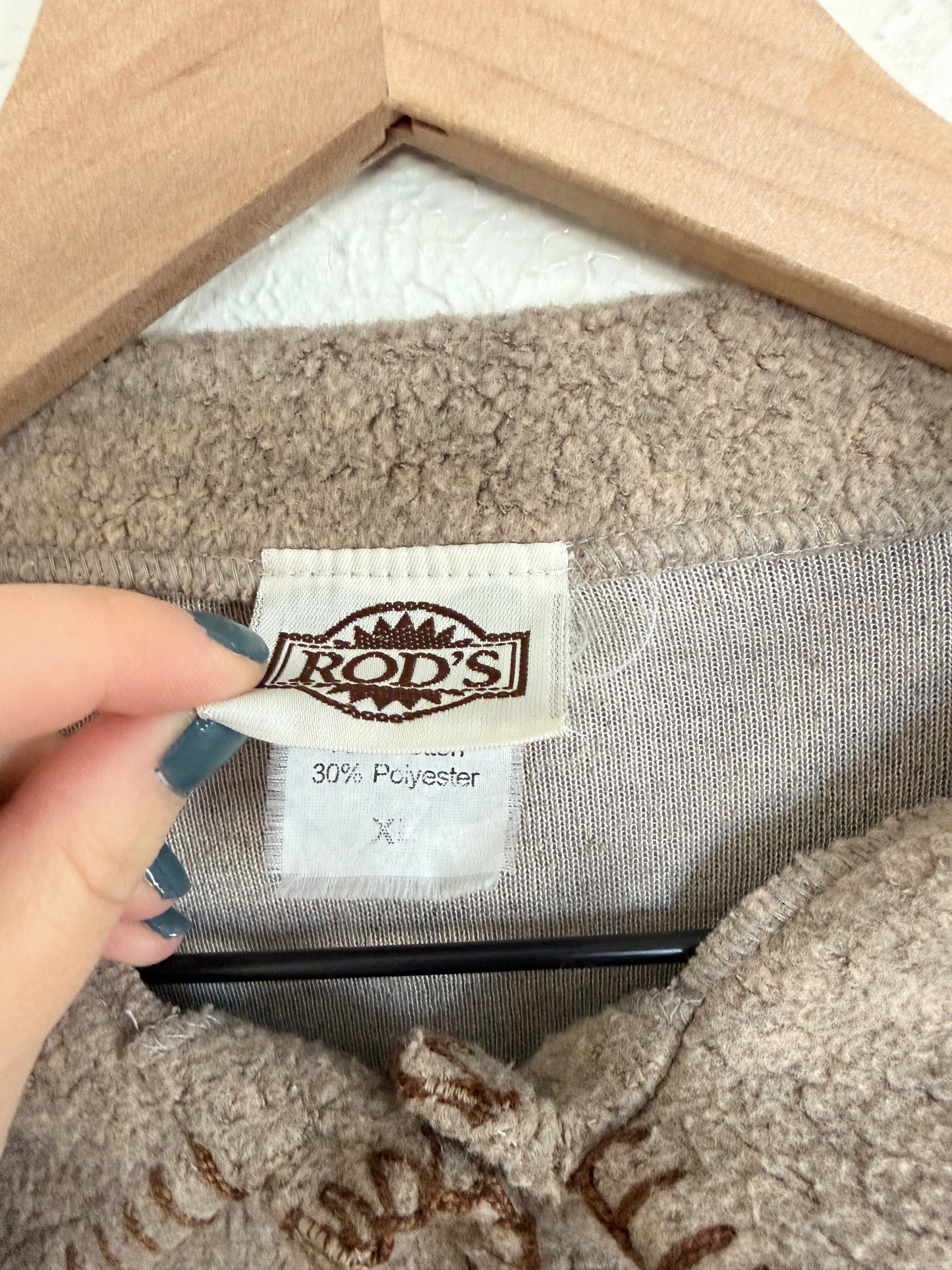 Horses Button Up Jacket (XL)