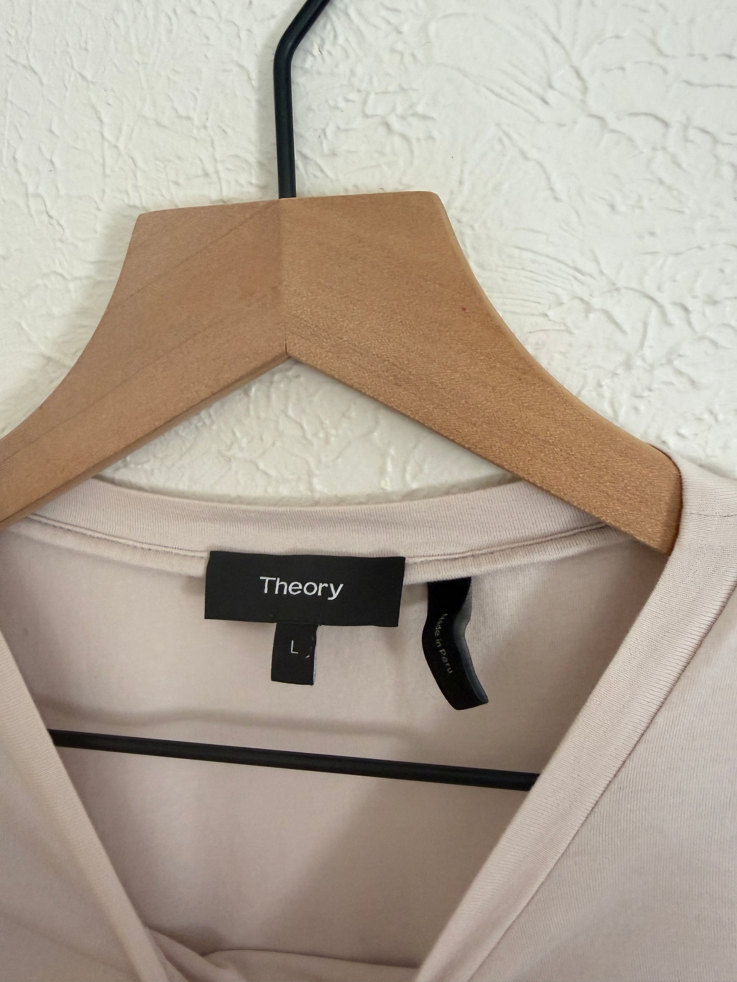 Theory Cotton ‘Easy Tee’(L)
