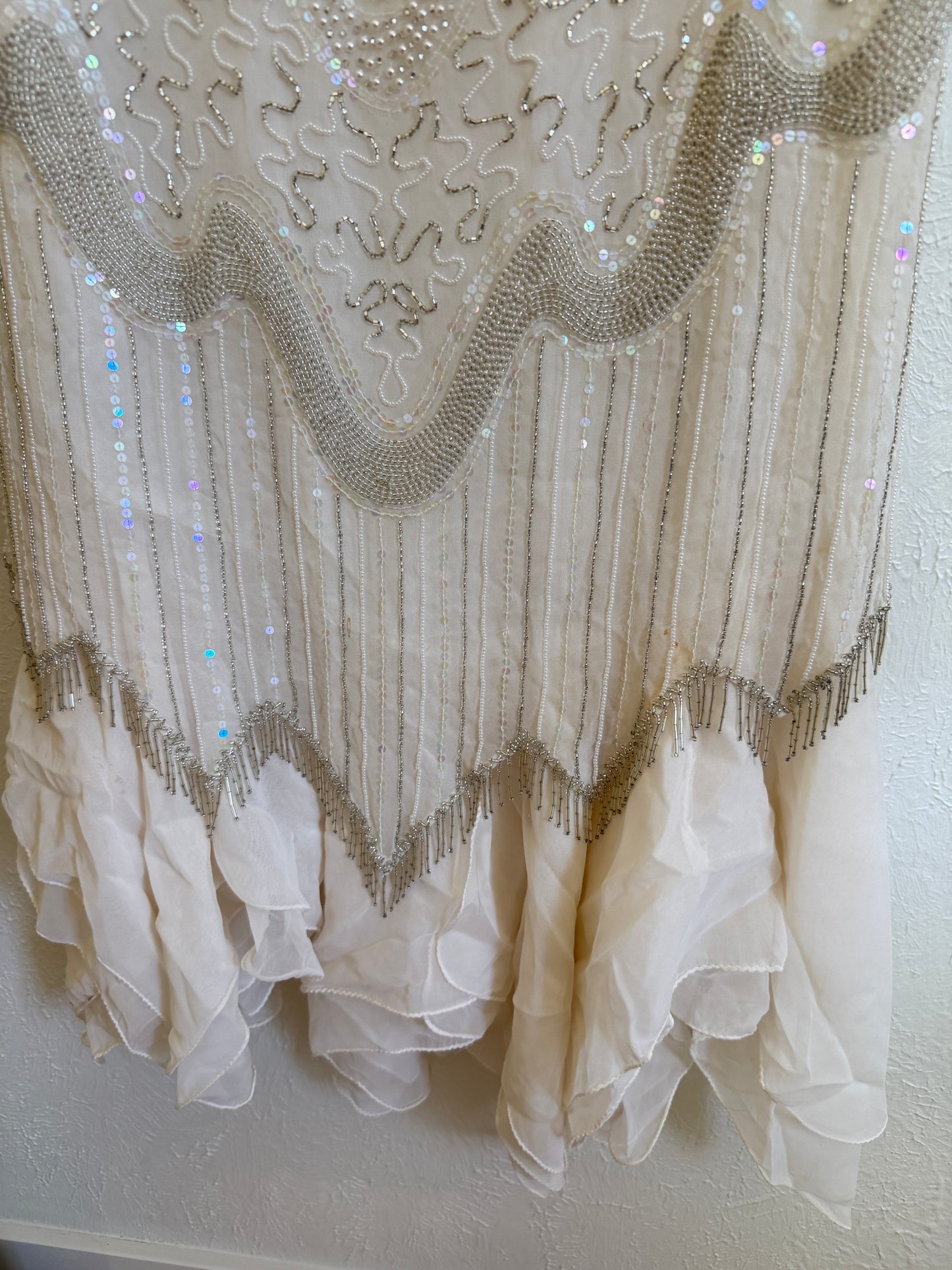 Oleg Cassini Beaded Dress (6)