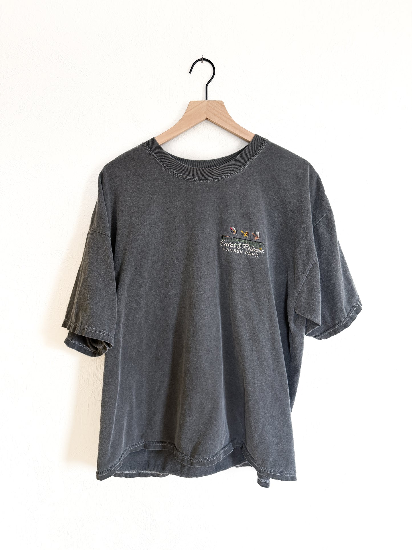 Catch & Release Lassen Park Embroidered T-Shirt (XXL)