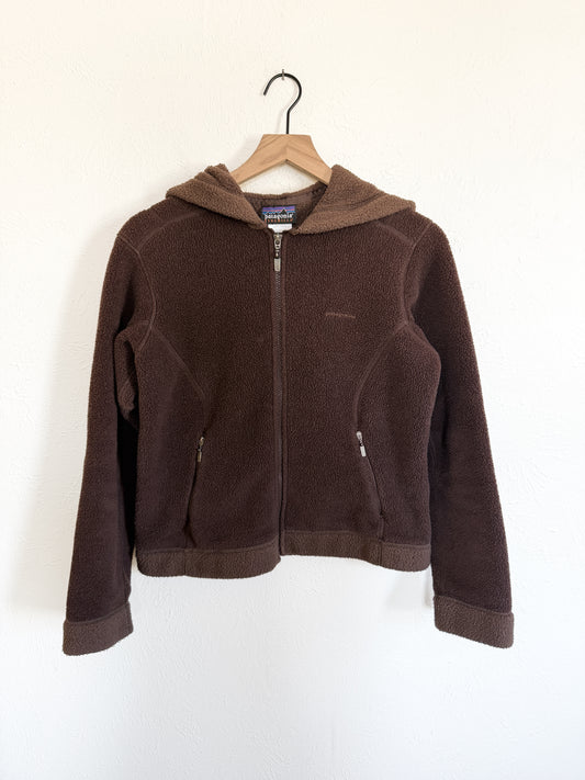 Patagonia Brown Vintage Fleece Zip Up (S)