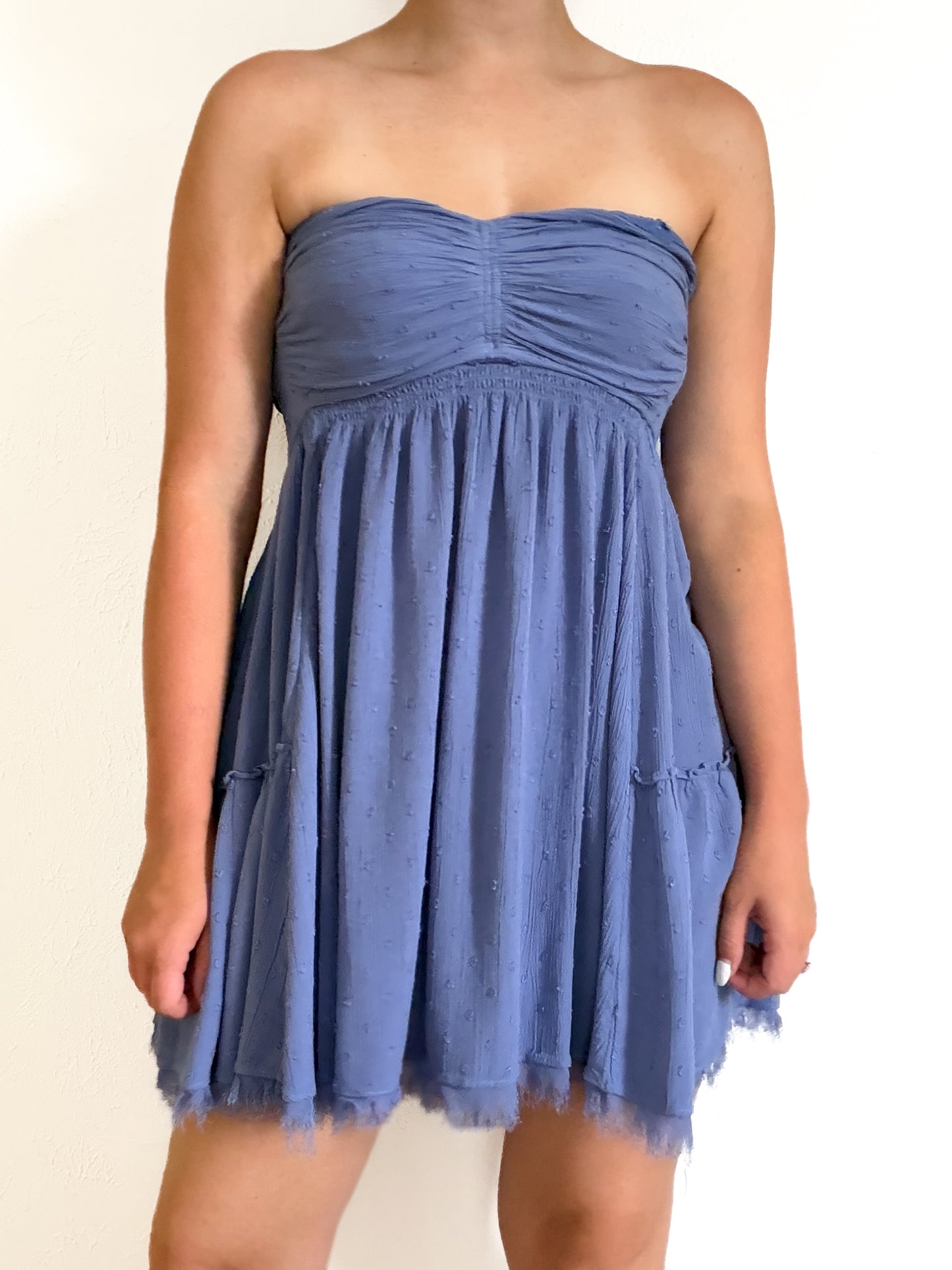 Free People 'Across the Sea' Tunic Mini Dress (M)