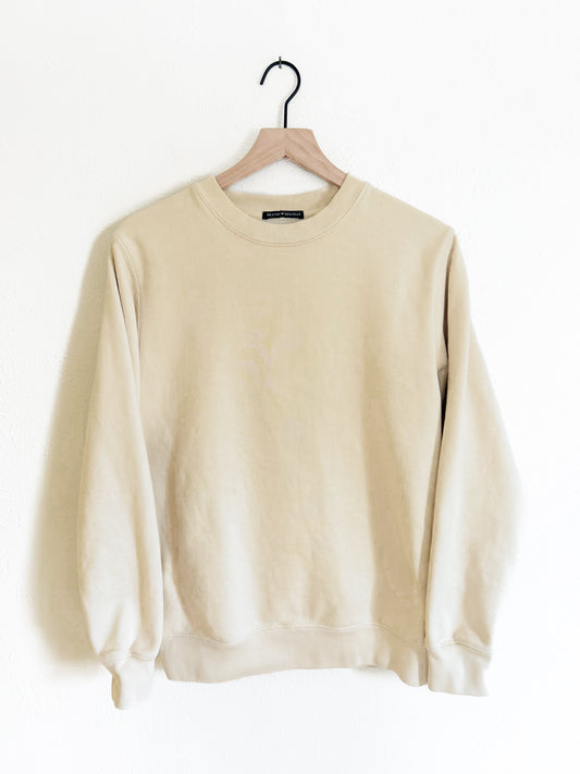 Brandy Melville Yellow Crewneck (S)